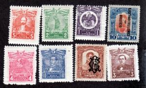 Mexico Nine Old Mint NH Singles!