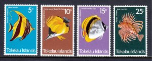 Tokelau Islands - Scott #45-48 - MNH - SCV $7.10