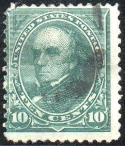 USA #258 Fine, cork cancel, robust color! Retails $20