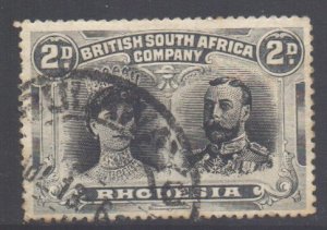 Rhodesia Scott 103b, 1910 George V 2d Perf 15 used