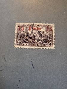 Stamps German Offices in Turkey Scott #41 used