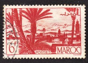 French Morocco Scott 231 F+ used. Lot #B.  FREE...