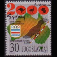 YUGOSLAVIA 2000 - Scott# 2493 Olympics 30d NH