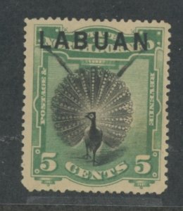 Labuan #52 Unused Single