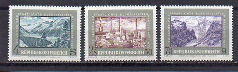 Austria 923-925 MNH