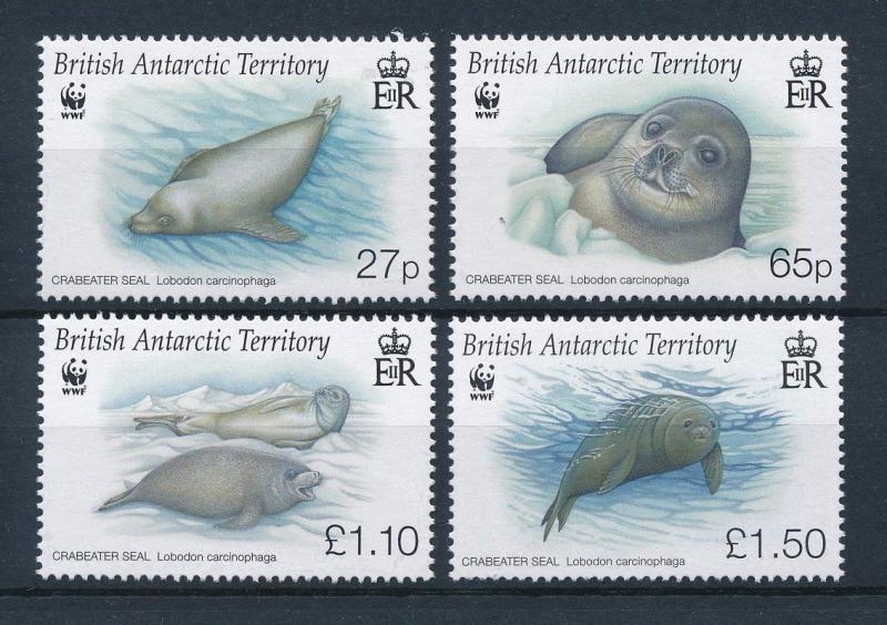 [27136] British Antarctic Territory 2009 Marine Life Seals MNH