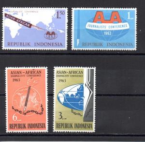 Indonesia 593-596 MNH