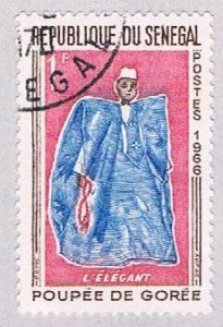 Senegal 261 Used Elegant Man 1966 (BP3005)