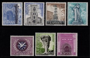 Spain 1967 Tourist Series & International Tourist Year, Set [Mint]