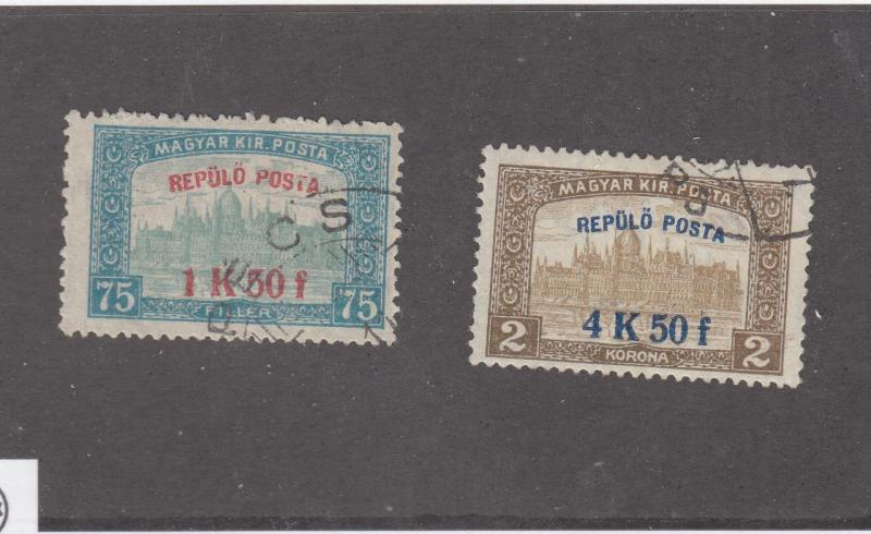 HUNGARY # C1-C2 VF USED CAT VALUE $55