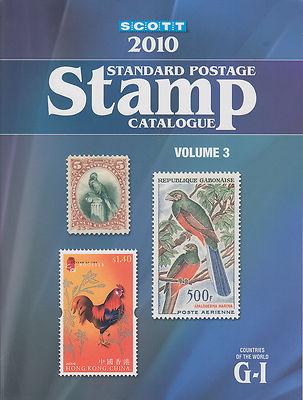 2010 Scott Stamp Catalogue, Volume 3, G-I countries, New