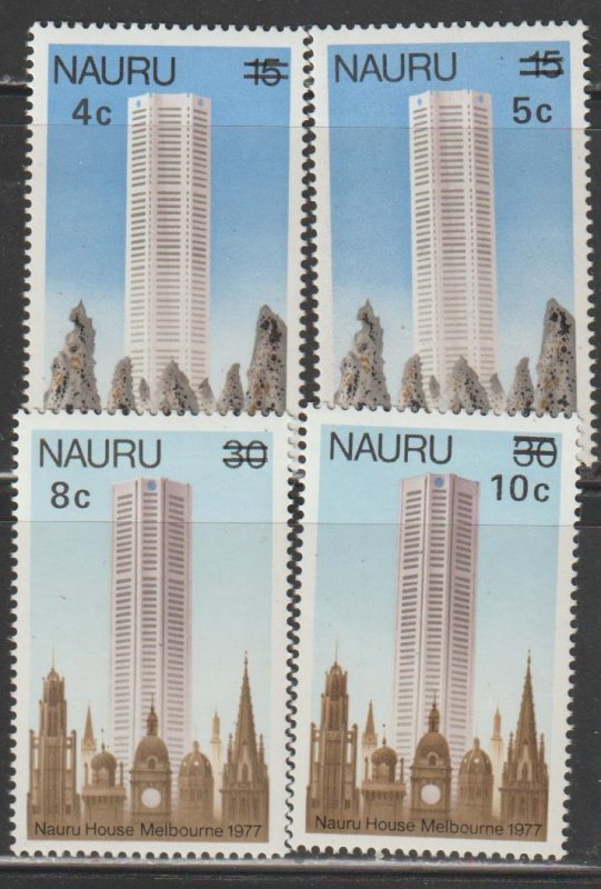 Nauru SC 161-4   Mint Never Hinged