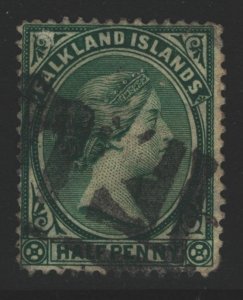 Falkland Islands Sc#9a Used