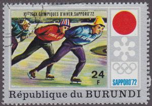 Burundi 390  XI Winter Olympic Games, Sapporo 1972