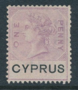 Cyprus 1878 Queen Victoria QV One Penny Revenue Stamp Mint