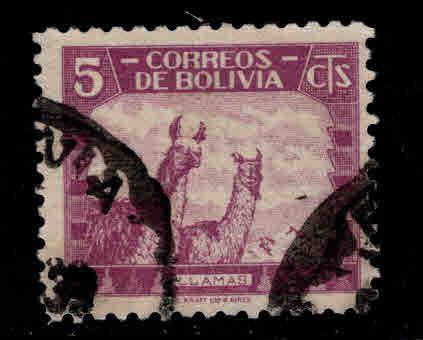 Bolivia Scott 253 Used Llama stamp