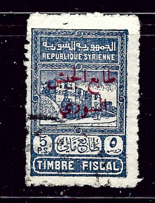 Syria RA1 Used 1945 overprint