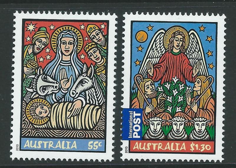 AUSTRALIA SG3524/5 2010 CHRISTMAS MNH