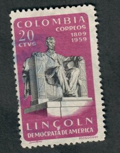 Columbia #718 used single