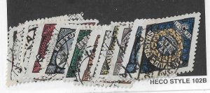 Lithuania Sc #176-188   used set  VF