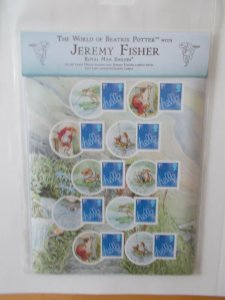 2009 Beatrix Potter with Jeremy Fisher Kids Smilers Pack Complete & Sealed U/M