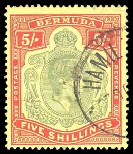 BERMUDA 125a used  CV $20.00 (ID # 91855)
