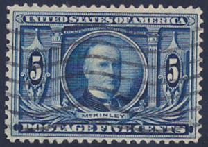 326 VF/XF used, nice cancel, fresh stamp nh0087