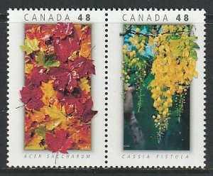 2003 Canada - Sc 2001a - MNH VF -1 single - National Emblems - Canada/Thailand