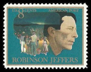 PCBstamps   US  #1485 8c Arts - Robinson Jeffers, MNH, (3)