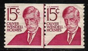 USA #1305E  Line pair