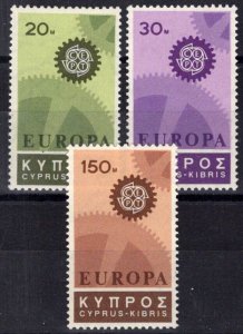 ZAYIX Cyprus 297-299 MNH Europa 083022S141