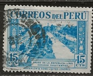 Peru ||  Scott # 362 -  Used