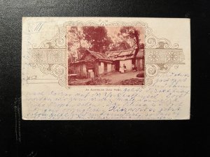 1902 Australia Postcard Cover Melbourne to London England