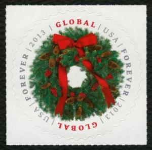 #4814 Global Forever: Wreath, Mint **ANY 4=FREE SHIPPING**