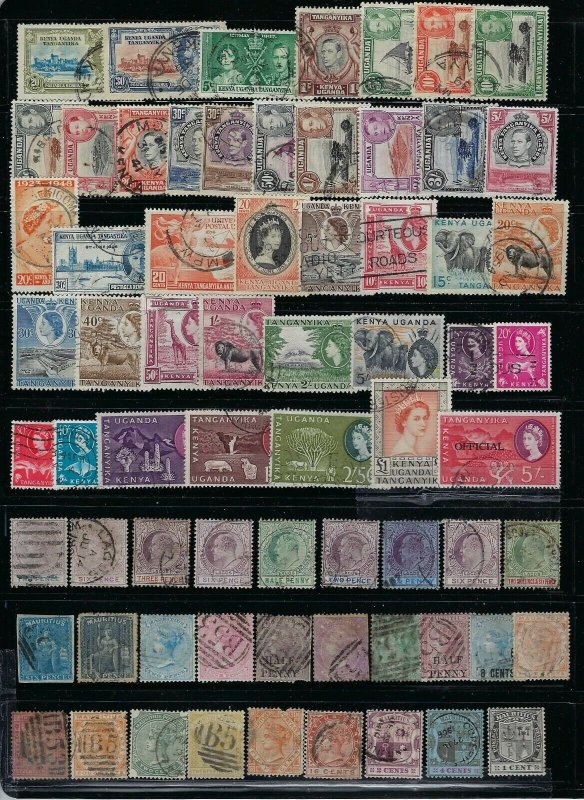 BRITISH AFRICA HIGH QUALITY SELECTION-500++  ALL USED- ASCENSION TO ZANZIBAR