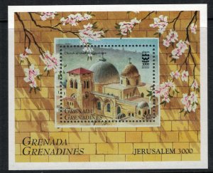 Grenada-Grenadines #1840-1* NH  CV $9.00 Jerusalem Souvenir Sheets