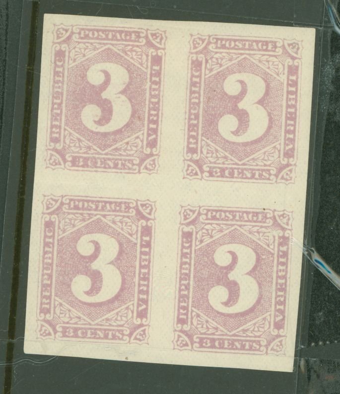 Liberia #26A Unused Multiple