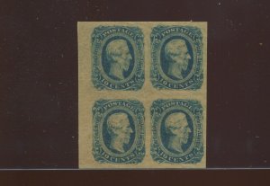 Confederate States 12 Mint Block of 4 Stamps (By 1236) CSA