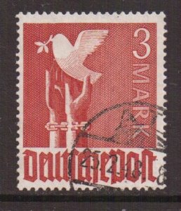 Germany   #576  used   1947  reaching for peace 3m