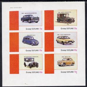 Grunay 1982 Austin Cars (A99, Ambassador, 8 etc) imperf s...