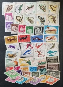 ROMANIA Vintage Stamp Lot Collection Used  CTO T5891