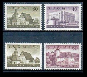 Finland 336-338A Complete Set MNH