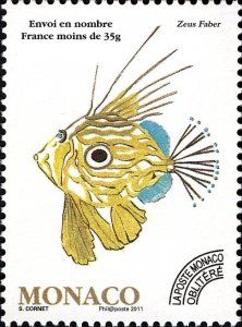 Monaco 2011 MNH Stamps Scott 2646 Fish