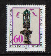 Germany #1339  MNH  1980  Completion Cologne Cathedral