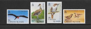 BIRDS - CAYMAN ISLANDS #551-54  MNH