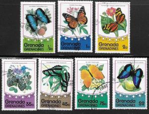 Grenada-Grenadines Scott 75-81  Used