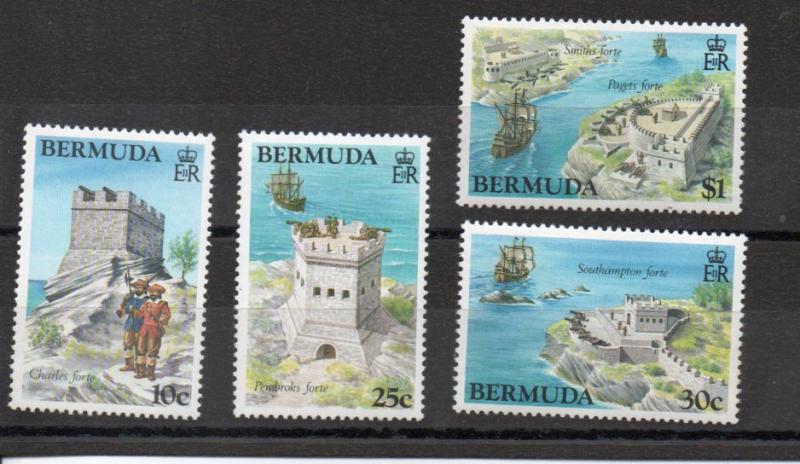 Bermuda 429-432 MNH