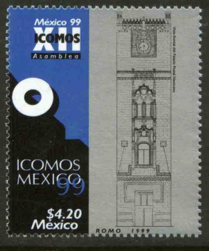 MEXICO 2168, Council of Monuments and Sites. MINT, NH. VF. (69)