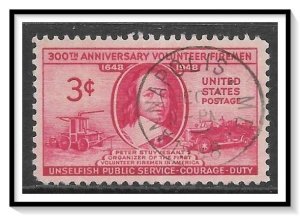 US #971 Volunteer Firemen Used