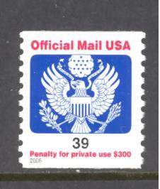 U. S. Sc # O160 mint never hinged